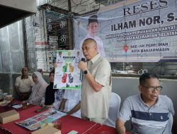 Ilham Nor Tutup Reses di Banjarmasin, Serap Aspirasi Warga Soal Infrastruktur dan Pengelolaan Sampah