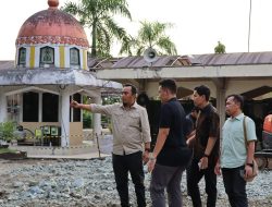Berikan Rasa Nyaman bagi Jamaah, Halaman Masjid Raya Sabilal Muhtadin Mulai Diperbaiki