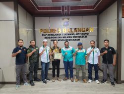 Polres Balangan Terima Penghargaan dari FSP KEP KSPI atas Partisipasi dalam Hari Buruh Internasional