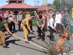 Hadapi Ancaman Karhutla, Polres Balangan Perkuat Sinergi Lintas Sektor