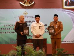 Ketua DPRD Batola Hadiri Penyerahan LHP LKPD 2024