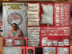 Polres Balangan Amankan IRT Pengedar Sabu di Tabalong