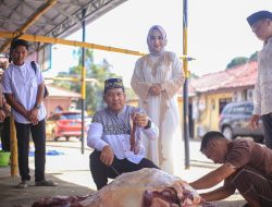 Idul Adha, Polres Balangan Qurban 11 Ekor Sapi dan 3 Ekor Kambing