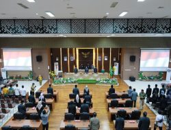 DPRD Batola Gelar Rapat Paripurna Dalam Rangka Persetujuan Raperda Revisi Pajak dan Retribusi Daerah dan Raperda Pertanggungjawaban APBD 2024