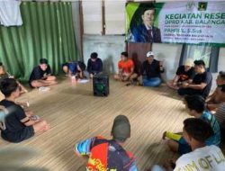 Reses DPRD Balangan di Sungai Maranting, Pahrul Dengarkan Aspirasi Pemuda