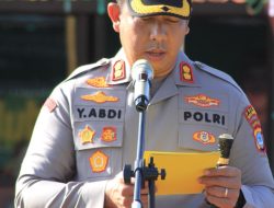 Kapolres Balangan Berikan Pesan kepada Pejabat Kasat Reskrim Anyar