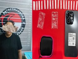 Seorang IRT Diamankan Satresnarkoba Terkait Peredaran Sabu