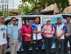 Polres Balangan Gelar Layanan Publik Saat CFD dalam Rangka Hari Bhayangkara ke-79