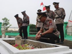 Polres Balangan Gelar Ziarah ke TMP Aseri Juai dalam Rangka Hari Bhayangkara ke-79