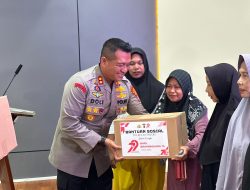 Sambut Hari Bhayangkara ke-79, Polres Kotabaru Bagikan 1.500 Paket Sembako