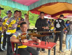 Open Tournament Menembak Senapan Angin Metal Silhouette Kapolres Kotabaru Cup Resmi Dibuka