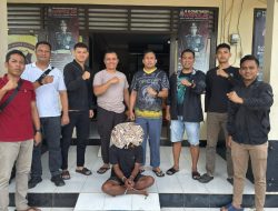 Kapolsek Sungai Durian Pimpin Langsung Penangkapan Pelaku Penusukan