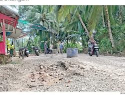 Dinas PUPR Balangan Siapkan Anggaran Perbaikan Jalan Rusak di Lampihong, Koordinasi dengan Provinsi Sudah Dilakukan
