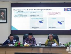 Pemprov Kalsel Gelar Rapat Evaluasi Realisasi Fisik dan Keuangan Triwulan II 2025