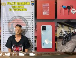 Satresnarkoba Polres Balangan Berhasil Ringkus Dua Kurir Sabu