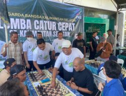Antusias Peserta Ikuti Lomba Catur Cepat PKB Garda Bangsa Kalsel di Banjarmasin