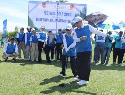 Ajang Promosi Daerah dan Strategi Pengembangan Olahraga, Gubernur Kalsel H. Muhidin Buka Festival Golf 2025