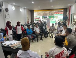 Sat Lantas Polres Kotabaru Gelar “NGOBRAS” di Dealer Saudara Motor