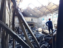 Ini Dugaan Penyebab Terbakarnya Gedung Rektorat ULM Banjarmasin