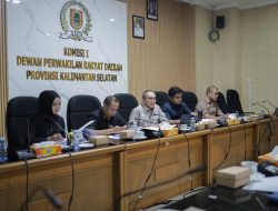Komisi I DPRD Kalsel Kawal Penyusunan Anggaran 2026, Fokus pada Kebutuhan Masyarakat