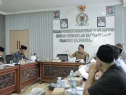 BP Perda DPRD Kalsel Targetkan 8 Ranperda Rampung Sebelum Akhir Tahun