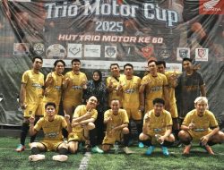 Hattrick Robby dan Brace Faisal Antarkan Jurnalis Kalsel FC ke Partai Final Trio Motor Cup 2025