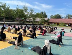 65 Siswa SMAN 1 Kelumpang Hilir Bersiap Tampilkan Drama Tari Kolosal “Kehadiran Sang Garuda”
