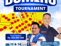 Meriahkan HUT RI ke-80, PORDI Kalsel Gelar Turnamen Domino