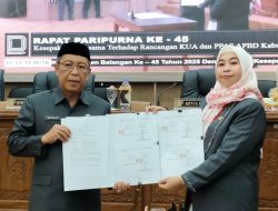 DPRD dan Pemkab Balangan Sepakati APBD 2026, Fokus pada Pembangunan Infrastruktur dan Perekonomian