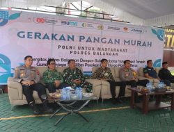 Polres Balangan dan Bulog Kerja Sama Luncurkan Gerakan Pangan Murah