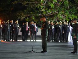 Peringati HUT RI ke-80, Kemerdekaan Republik Indonesia, Kodim 1022/Tanah Bumbu Gelar Apel Kehormatan dan Renungan Suci di TMP Mattone