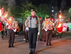 Sambut HUT RI ke-80, Pemkab Kotabaru Gelar Apel dan Pawai Taptu