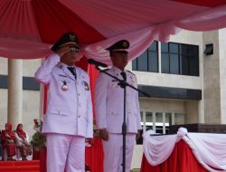 Bupati Kotabaru H Muhammad Rusli Pimpin Upacara Peringatan HUT Kemerdekaan RI ke-80