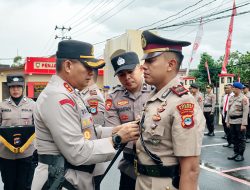 Sertijab Kasat Lantas dan Purna Tugas di Polres Kotabaru, Kapolres Sampaikan Apresiasi dan Pesan Ketahanan Pangan