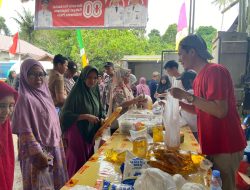 Warga Desa Pematang Antusias Ikuti Pasar Murah