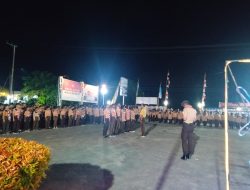 Polsek Pulau Laut Barat Gelar Apel Pembukaan Perjusami Peringati Hari Pramuka ke-64
