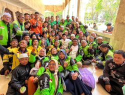 Ini Pesan Walikota HM Yamin Usai Kunjungi Ratusan Driver Ojol di Halaman Masjid Raya Sabilal Muhtadin