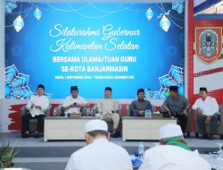Silaturahmi dan Doa Bersama Alim Ulama, Gubernur H Muhidin Bersyukur Banua Aman dan Terkendali