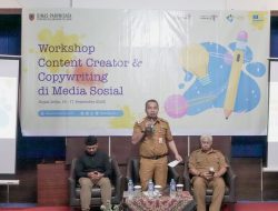 Tingkatkan Promosi Pariwisata Berkelanjutan, Pemprov Kalsel Gelar Workshop Content Creator dan Copywriting di Media Sosial