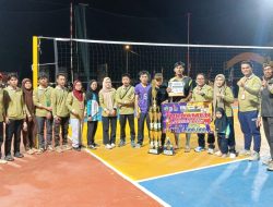 Turnamen Voli Binturung Cup II Sukses Digelar