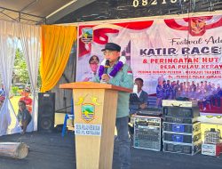 Bupati Kotabaru Hadiri Festival Adat Katir Race 2025 di Pulau Kerayaan