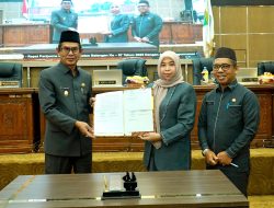 DPRD dan Pemerintah Kabupaten Balangan Sepakati 6 Raperda