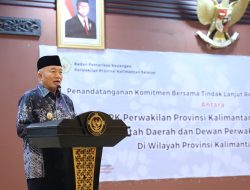 Tegas, Gubernur H Muhidin Siap Selesaikan Rekomendasi Badan Pemeriksa Keuangan (BPK) atas Penilaian Keuangan Pemerintah Provinsi Tahun 2024