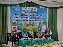 Pemkab Balangan Dukung Penuh SMP Negeri 4 Paringin di Lomba Sekolah Sehat