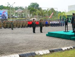 Upacara HUT TNI ke-80 di Kodim 1022 Tanbu Berlangsung Khidmat
