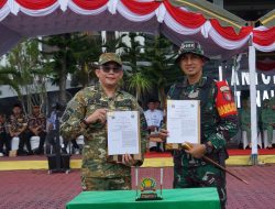 Kodim 1022 Tanbu Mulai Pelaksanaan TMMD ke-126 di Desa Rejosari Mantewe