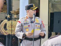 Kapolres Kotabaru Pimpin Langsung Sertijab 5 Perwira, Ada yang Memasuki Akhir Jabatan