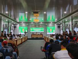 Porprov Kalsel 2025, Balangan Launching Atribut Kontingen dengan Semangat Juang Tinggi