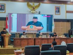 DPRD Balangan Gelar Rapat Paripurna Penyampaian Pandangan Umum Fraksi-Fraksi