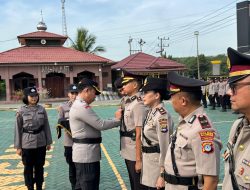 Polres Balangan Gelar Sertijab, Empat Pejabat Baru Dilantik